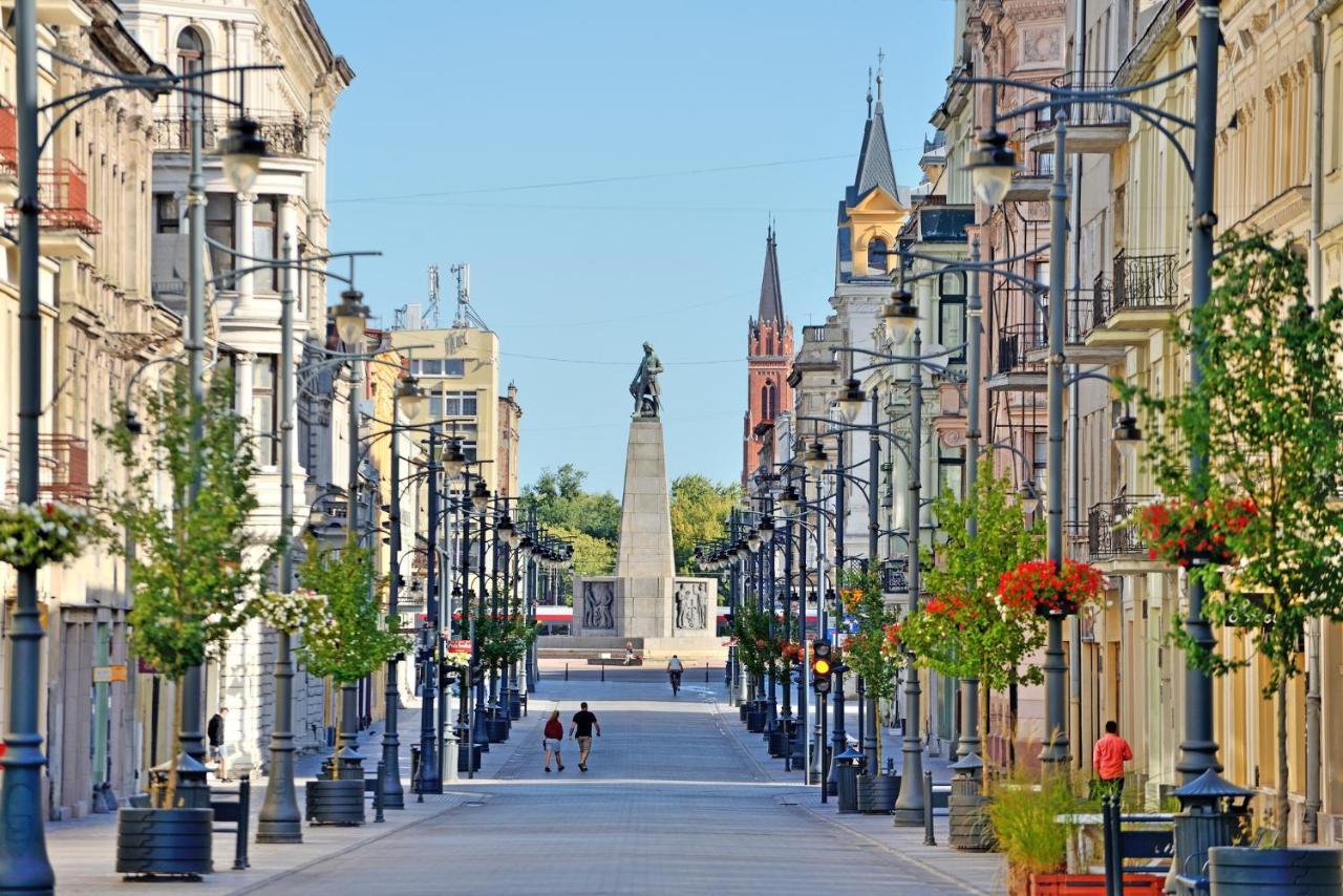 Hola Apartamenty Piotrkowska Łódź Buitenkant foto